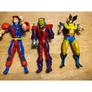 X-Men X-Force Warpath action & James Bond Dr. No, Wolverine